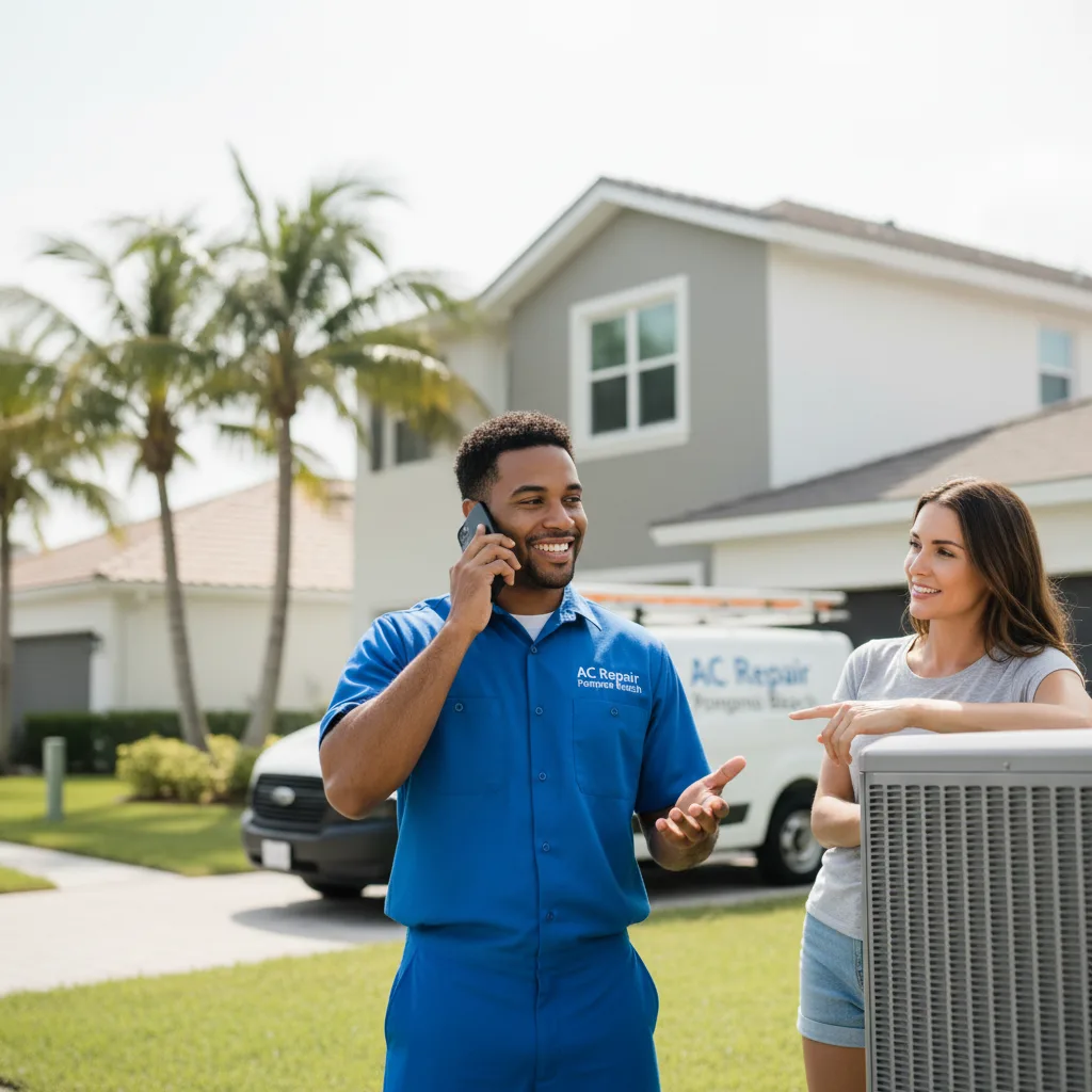 AC Repair Pompano Beach customer support in Fuquay-Varina